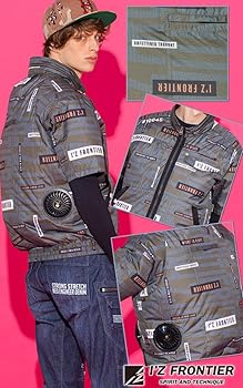 最後の１点限　未使用品　レア　空調服　アイズフロンティア　10045　半袖　LL izf-10045-00.jpg
